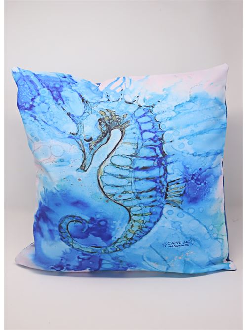 cuscino 50x50 con stampa cavalluccio marino Capri Me | CUSTA4BLU